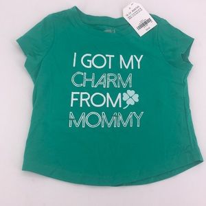 NWT Crazy 8 Girls Size 18-24 Months Charm Shirt